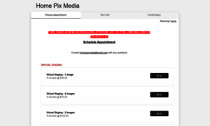 Homepixmedia.acuityscheduling.com thumbnail