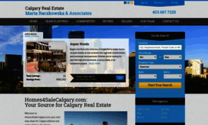 Homes4salecalgary.com thumbnail