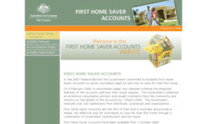 Homesaver.treasury.gov.au thumbnail
