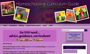 Homeschooling-curriculum-guide.com thumbnail