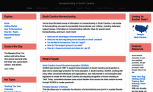 Homeschoolinginsouthcarolina.com thumbnail