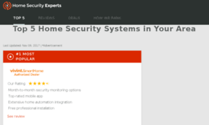 Homesecurityexperts.com thumbnail