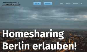 Homesharing.berlin thumbnail