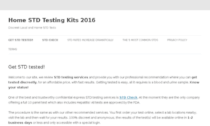 Homestdtestingkits.com thumbnail