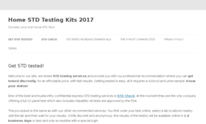 Homestdtestingkits.net thumbnail