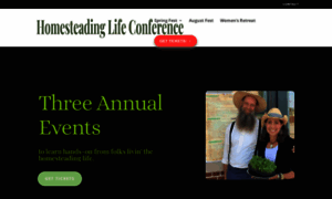 Homesteadinglifeconference.com thumbnail