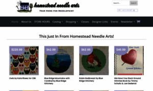 Homesteadneedlearts.com thumbnail