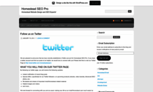 Homesteadseopro.wordpress.com thumbnail