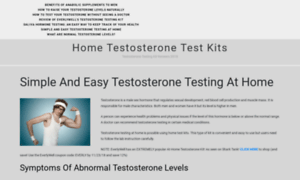 Hometestosteronetestkits.com thumbnail