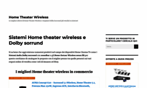 Hometheaterwireless.it thumbnail