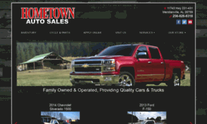 Hometownautosalesal.com thumbnail