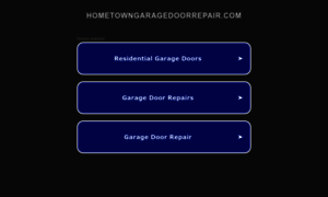 Hometowngaragedoorrepair.com thumbnail