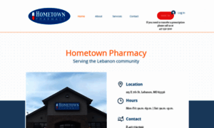 Hometownpharmacy.us thumbnail