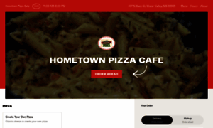 Hometownpizzacafemenu.com thumbnail