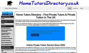 Hometutorsdirectory.co.uk thumbnail