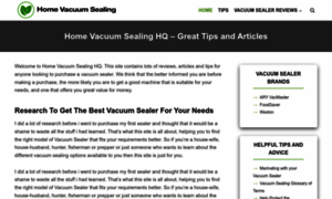 Homevacuumsealing.com thumbnail