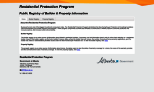 Homewarranty.alberta.ca thumbnail