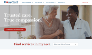 Homewellseniorcare.com thumbnail