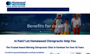 Homewoodchiropractic.co.uk thumbnail