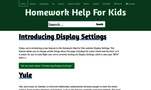 Homeworkhelpforkids.co.uk thumbnail