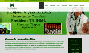 Homoeocareclinic.com thumbnail