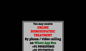 Homoeopathicdoctorkhullar.com thumbnail
