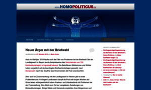 Homopoliticus.de thumbnail