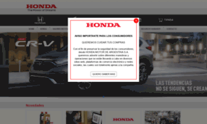 Honda.com.ar thumbnail