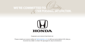 Honda.myhondaauto.com thumbnail