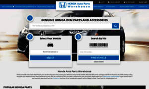 Hondaautopartswarehouse.com thumbnail