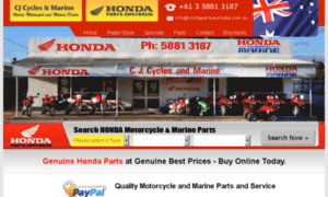 Hondabikepartsaustralia.com thumbnail