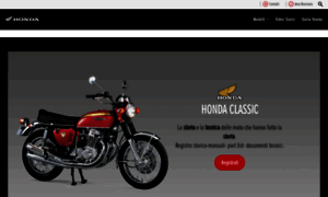 Hondaclassic.hondaitalia.com thumbnail