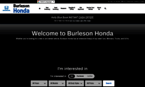 Hondaofburleson.com thumbnail