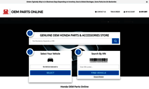 Hondapartsstoreonline.com thumbnail