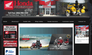 Hondapowersportsoftroy.com thumbnail