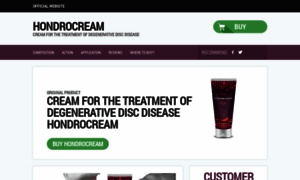 Hondrocream-official.site thumbnail