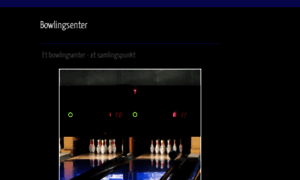 Honefoss-bowlingsenter.no thumbnail