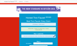 Honest-tron-faucet.fun thumbnail