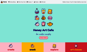 Honeyartcafe.com thumbnail