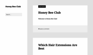 Honeybeeclub.org thumbnail