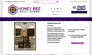 Honeybeequiltstore.com thumbnail