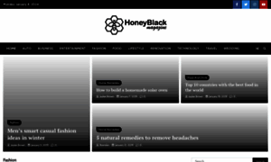 Honeyblackmagazine.com thumbnail