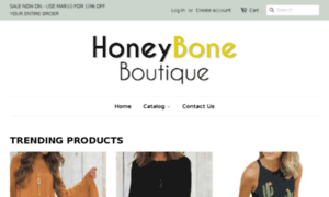 Honeyboneboutique.com thumbnail