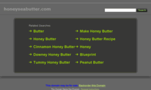 Honeyseabutter.com thumbnail