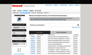 Honeywellprocess-community.force.com thumbnail