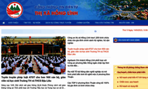 Honglinh.hatinh.gov.vn thumbnail