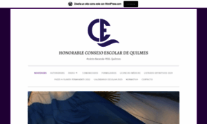 Honorableconsejoescolardequilmes.wordpress.com thumbnail