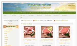 Honoredprairie.3dcartstores.com thumbnail
