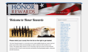 Honorrewards.com thumbnail