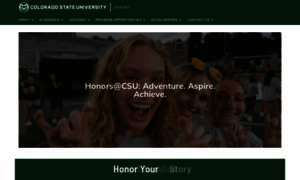 Honors.colostate.edu thumbnail